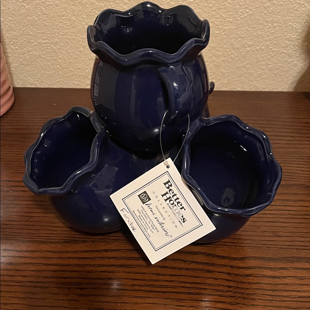 Better Homes And Gardens Midnight Blue Vase Trio